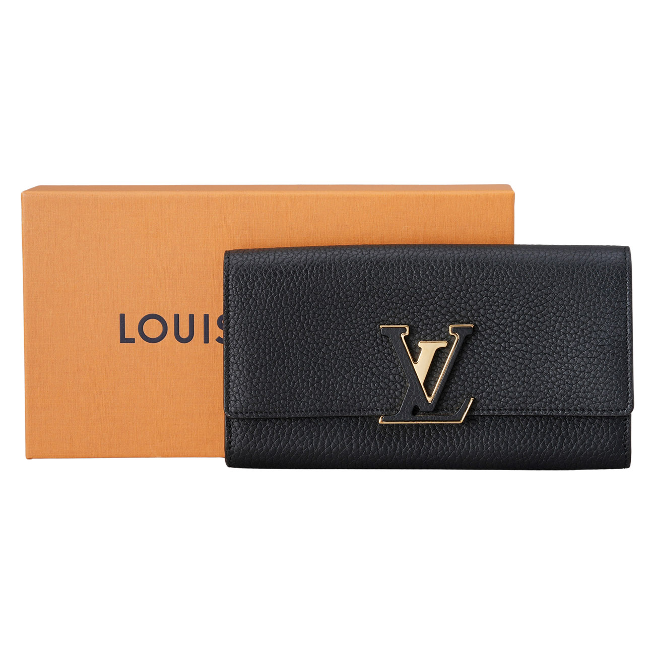 LOUIS VUITTON(USED)루이비통 M61248 카퓌신 장지갑